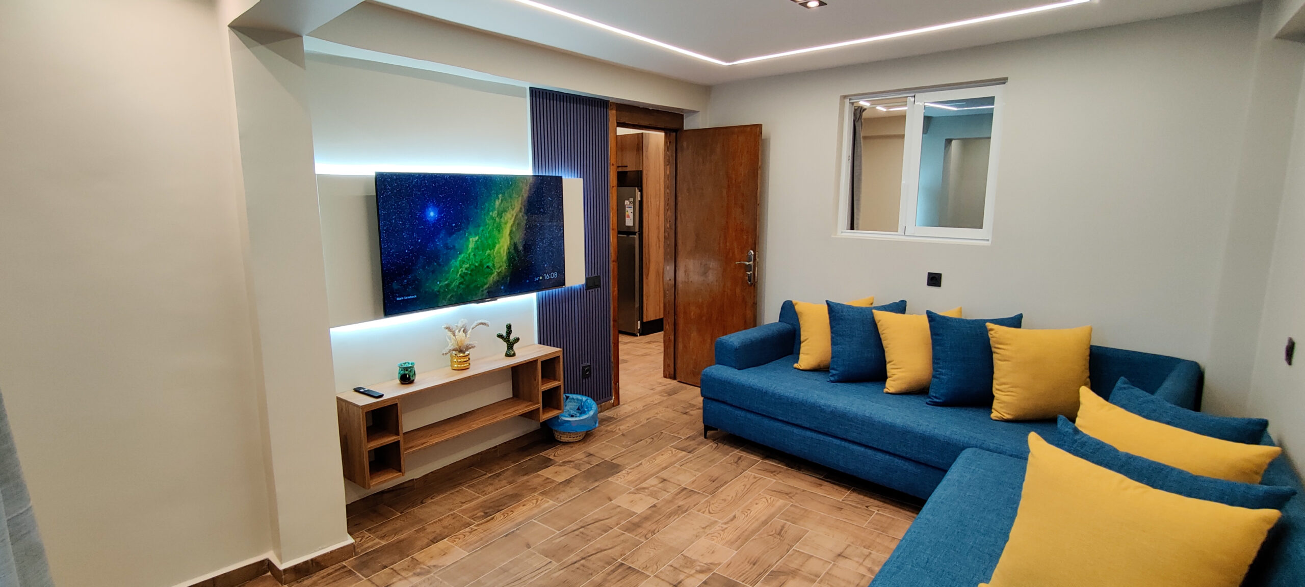 Taghazout private apartment living room