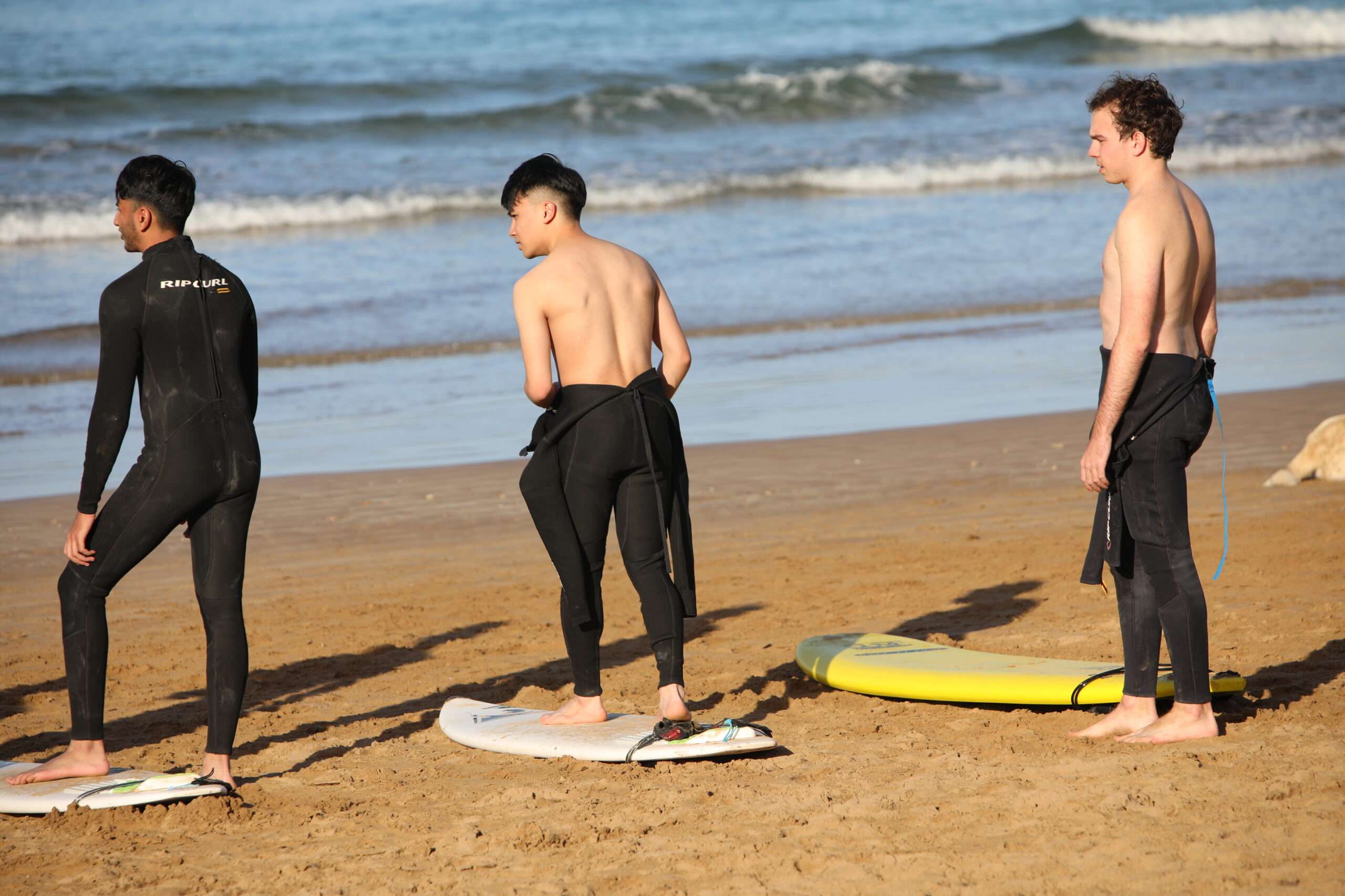 Surf lessons Taghazout - professional surf instruction Morocco beach