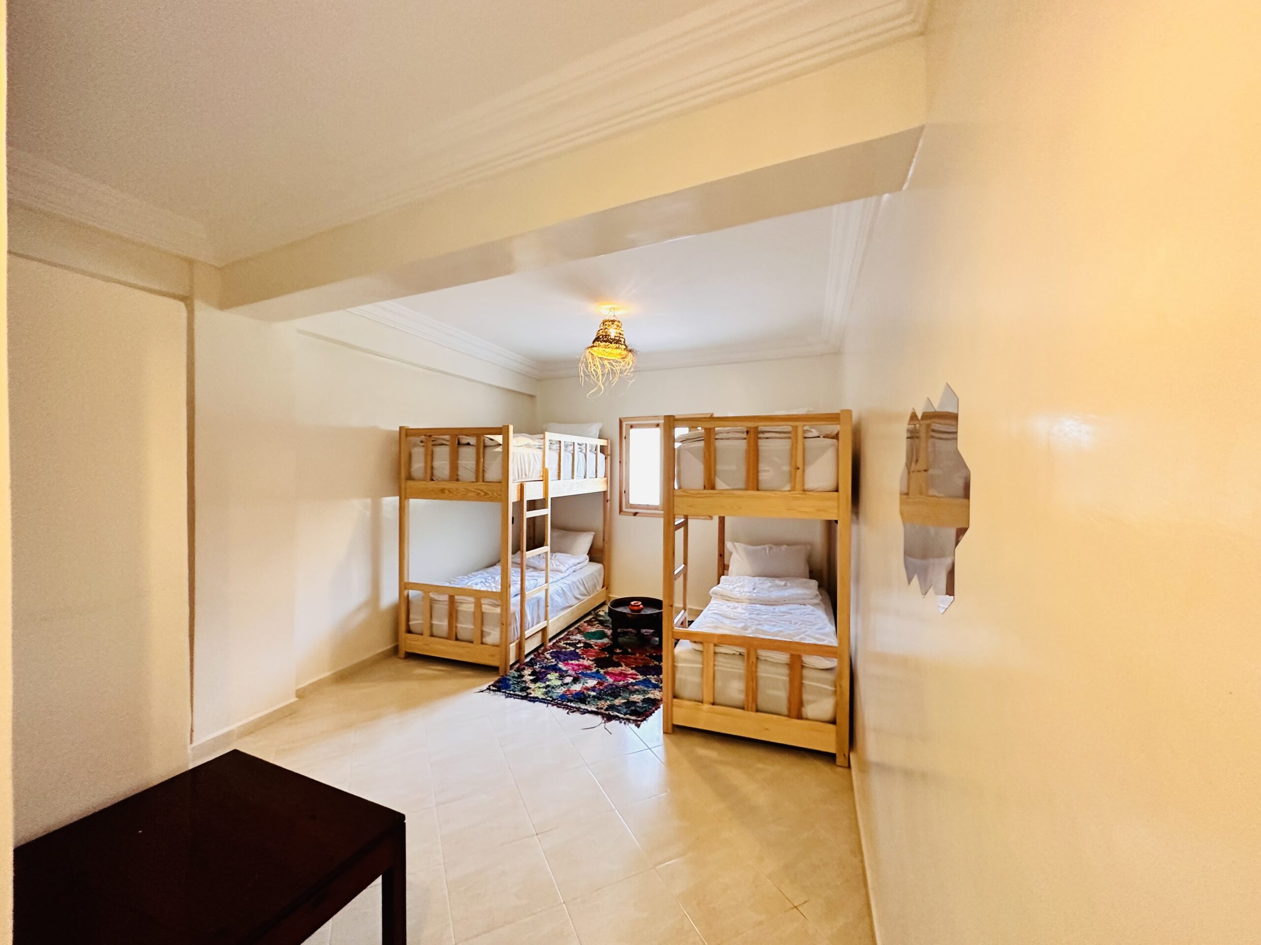 Bed in 4 Dorm Room Private Bathroom 3